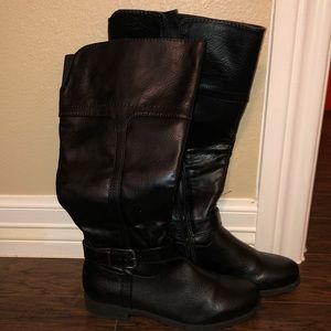 Black Croft&Barrow Boots Size: 7.5